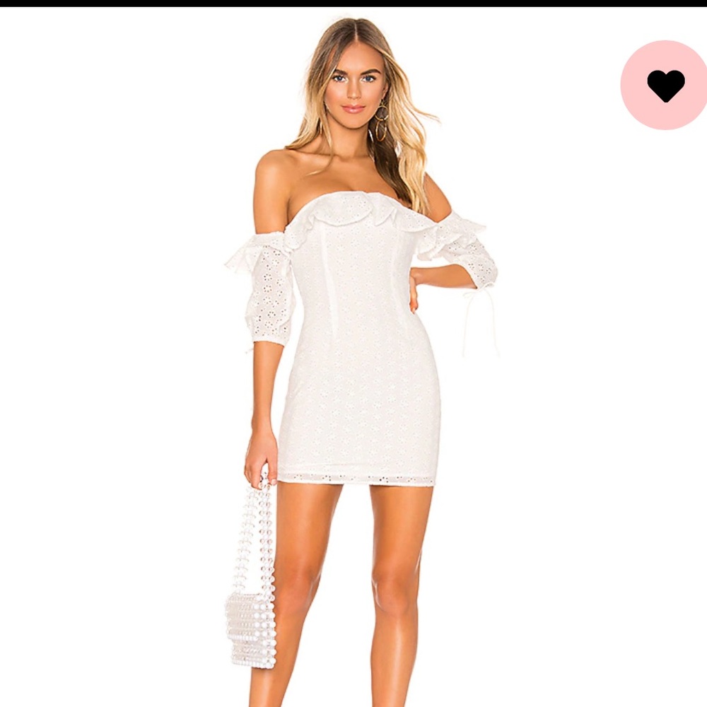 NWT Martina Ruffle Dress by Superdown